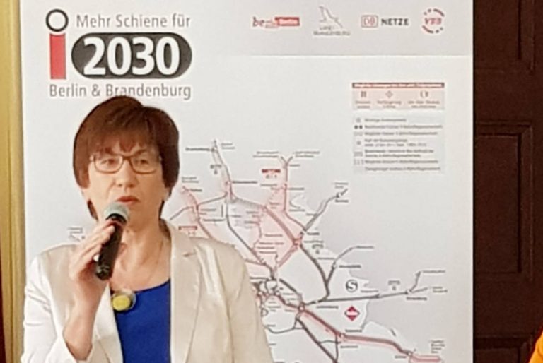 Kathrin Schneider im Interview (Foto: VBB)