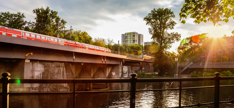 RE1-Einfahrt nach Potsdam, Foto VBB