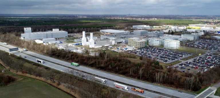 Gewerbegebiet Dahlewitz, Sitz Rolls Royce, Foto: Rolls-Royce Deutschland/Steffen Weigelt