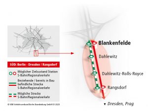 Verlängerung der S2 von Blankenfelde nach Rangsdorf
