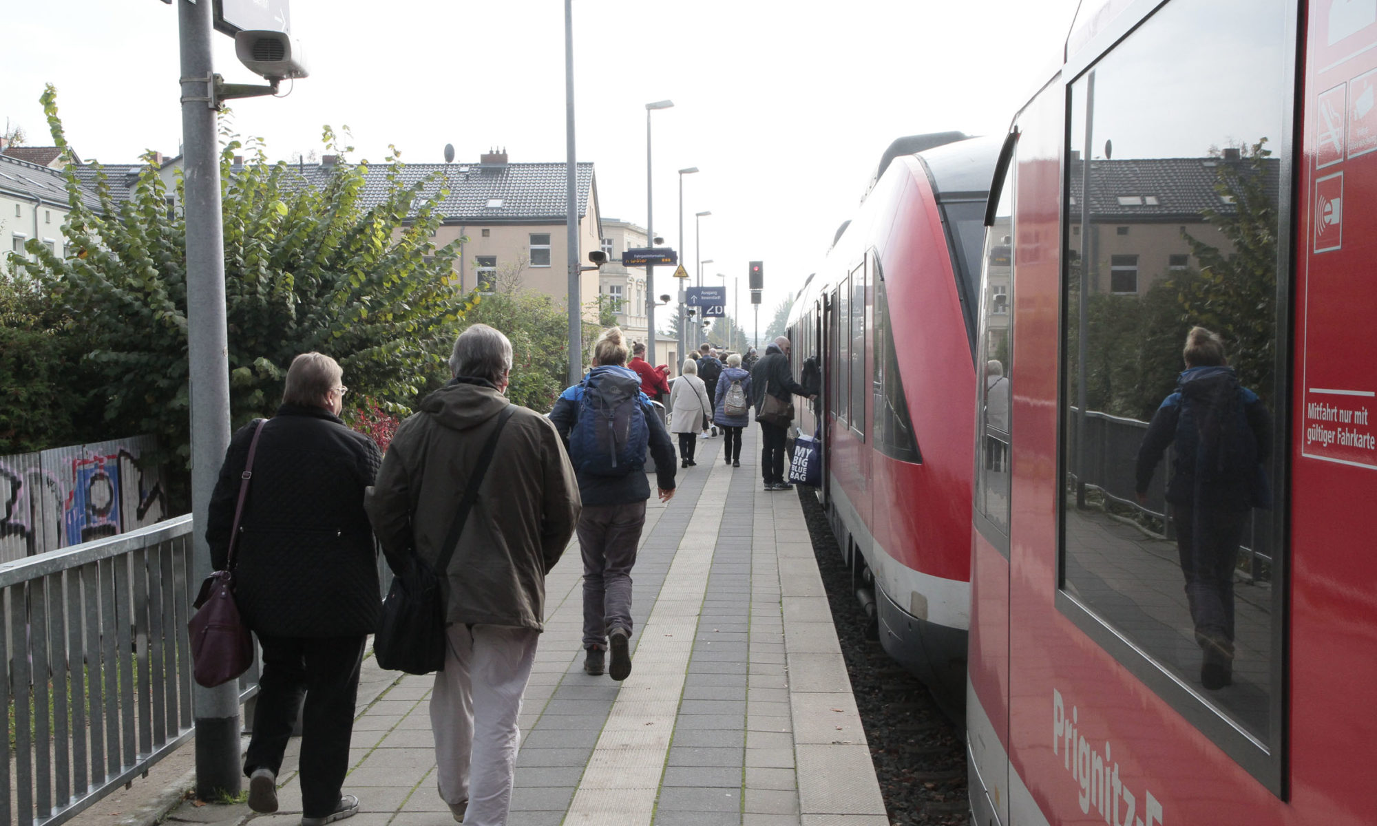 Nord-West: Prignitz Express, Station Rheinsberger Tor, Foto VBB