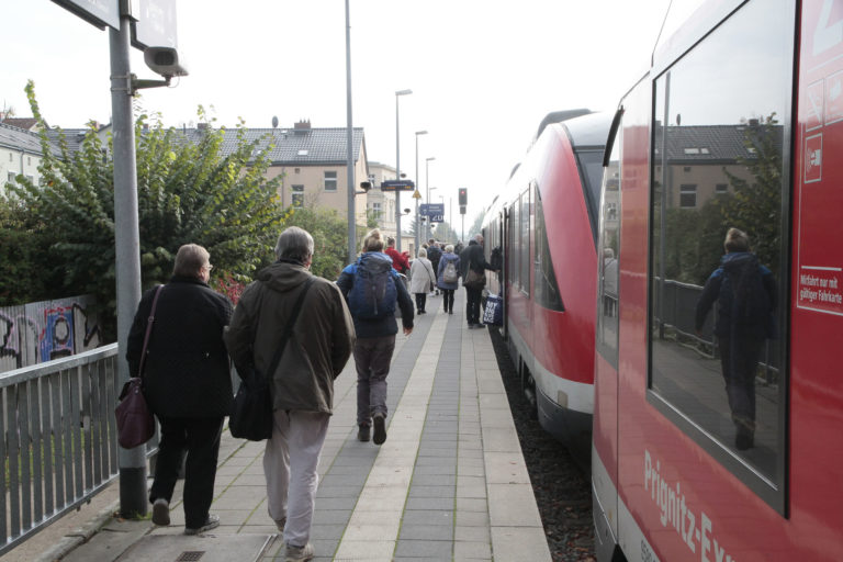 Nord-West: Prignitz Express, Station Rheinsberger Tor, Foto VBB