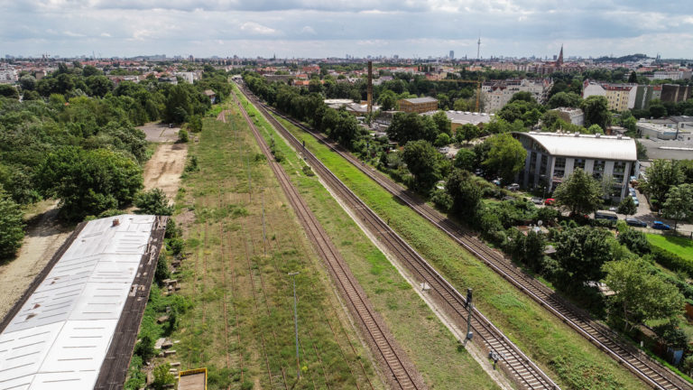 Berlin-Schönholz an der Nordbahn, Foto Deutsche Bahn, Thilo Schoch