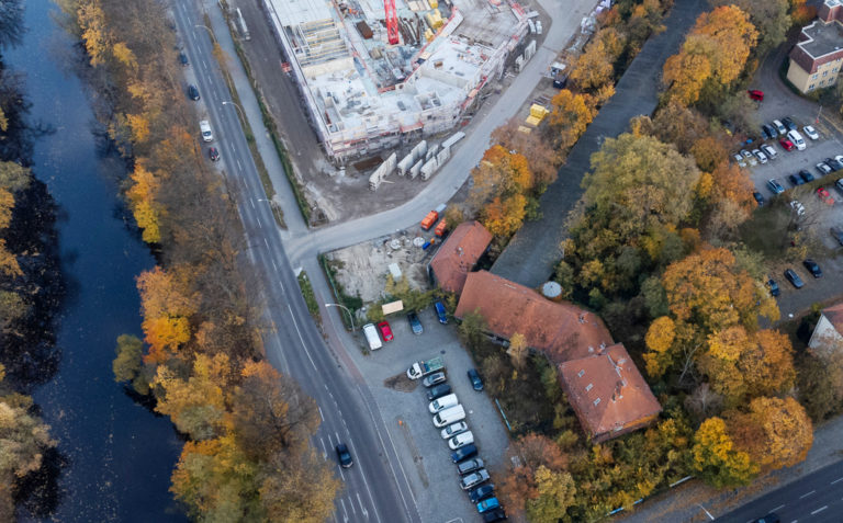 Endpunkt der Siemensbahn, Haltestelle Gartenfeld, Foto VBB Sebastian Elm