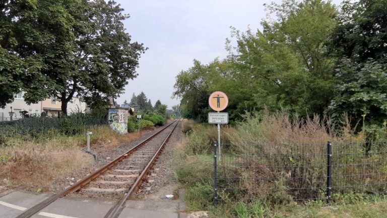 Strecke der Bötzowbahn, Foto VBB