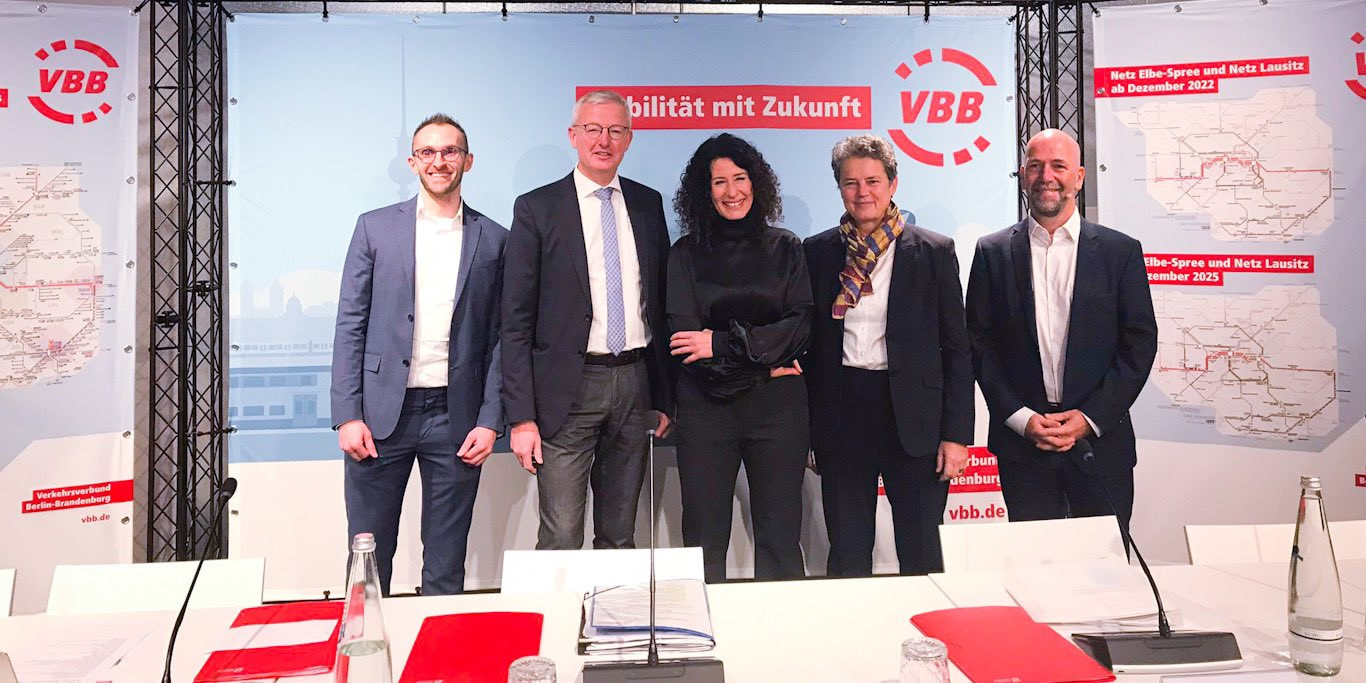 Feierliche Pressekonferenz zum Fahrplanwechsel 2022 im VBB-Gebiet, Foto MIL