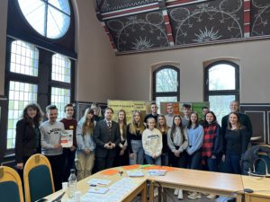 i2030-Planspiel in Nauen mit Schüler:innen vom Goethe Gymnasium, Foto: Stadt Nauen