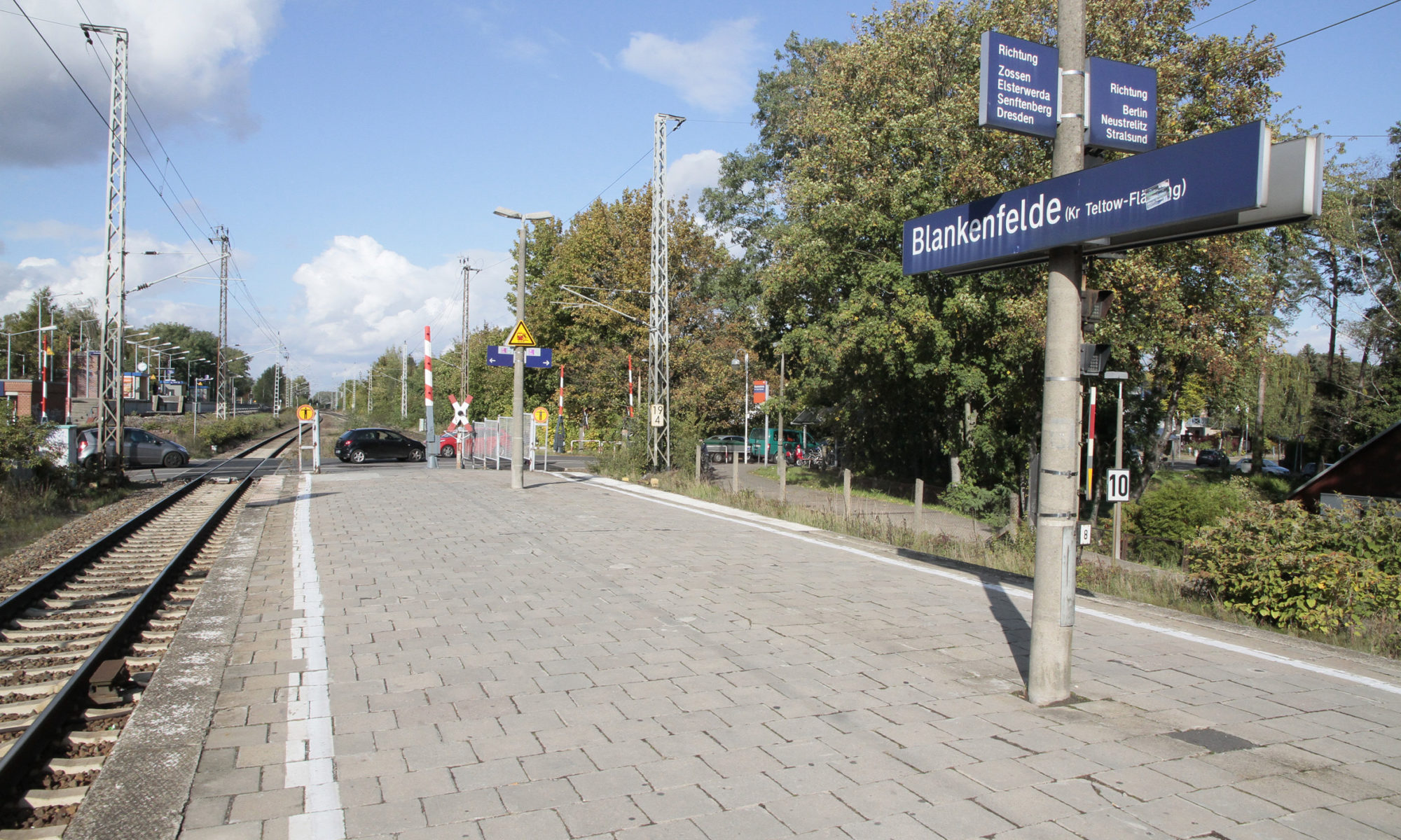 Bahnhof Blankenfelde, Foto VBB