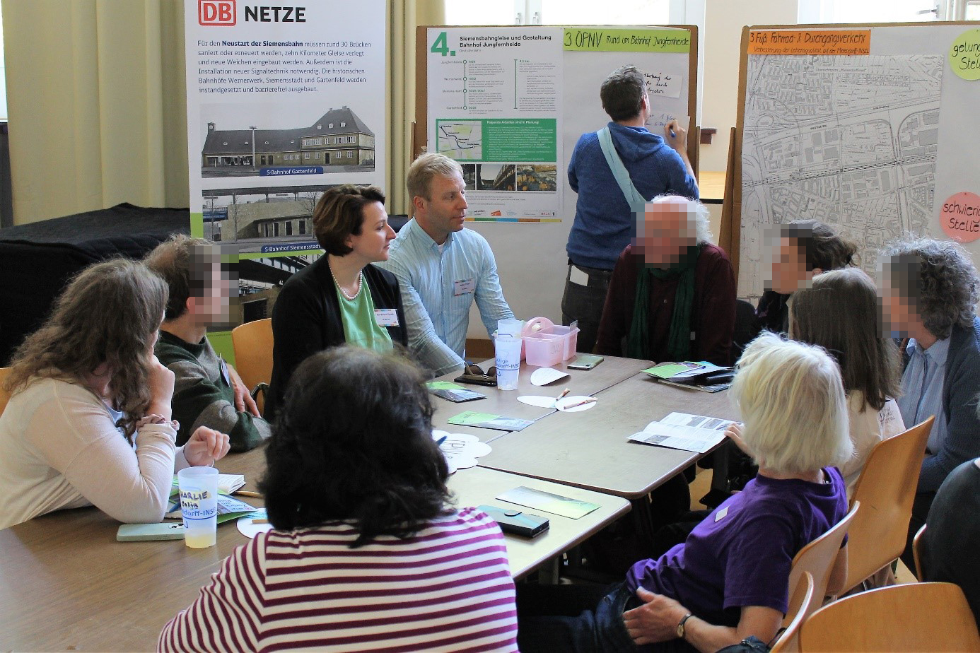 Infoveranstaltung zur Reaktivierung der Siemensbahn, Foto: Deutsche Bahn