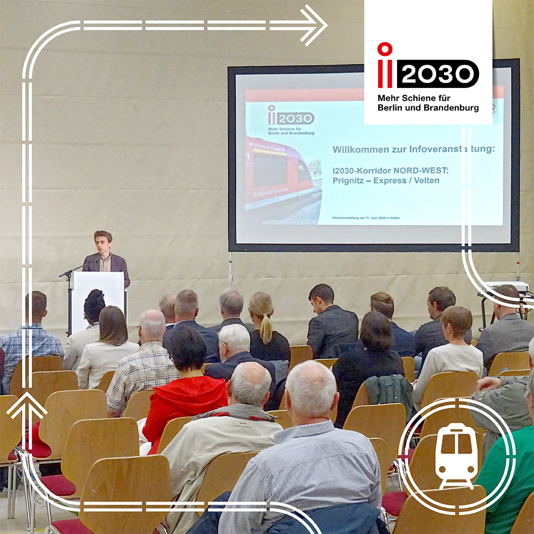 i2030-Infoveranstaltung in Velten am 11. Juni 2024, Foto: VBB