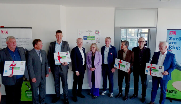 Das Partnerschaftsmodell Siemensbahn sichert die effiziente Zusammenarbeit für Planung und Bau bis zur Umsetzung 2029 ab, Foto: VBB, Stapf
