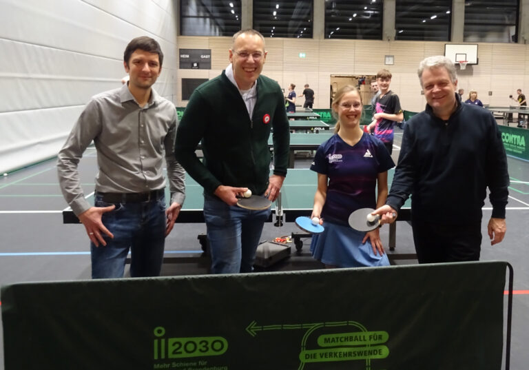 Der TSV Stahnsdorf Tischtennis kooperiert mit Projekt i2030, Foto: VBB GmbH