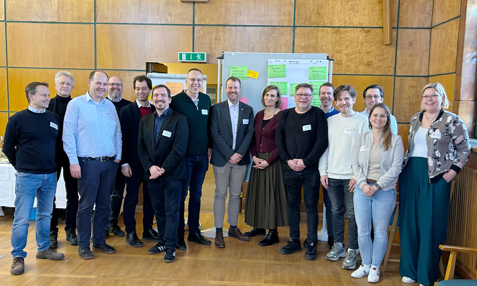 Das Team NextStation beim i2030-Aktionstag, Foto: VBB
