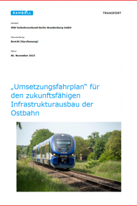 Vorschaubild Schlussbericht Infrastrukturausbau Ostbahn 2023